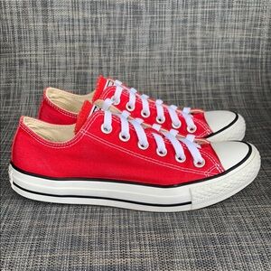 Converse Red and White Women's Sneakers
